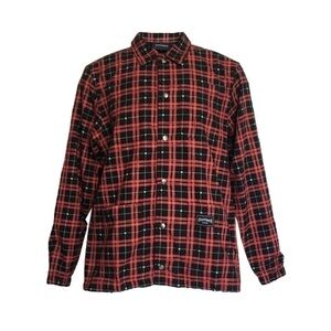 Wasted Paris Tartan‎ Unisex Cotton Co-ord Logo Shirt Jackets Size S